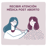 Derecho a recibir atención médica post aborto