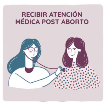 Derecho a recibir atención médica post aborto